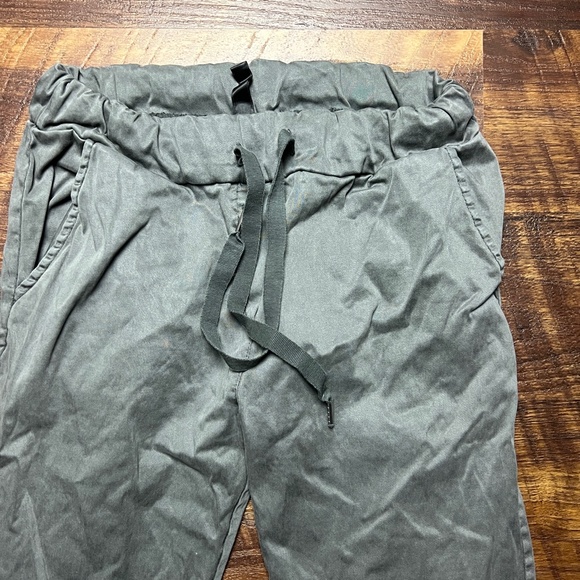 Venti6 Charcoal Gray Slim Leg Elastic Drawstring Waist size XS Pull On Women's - Picture 4 of 5